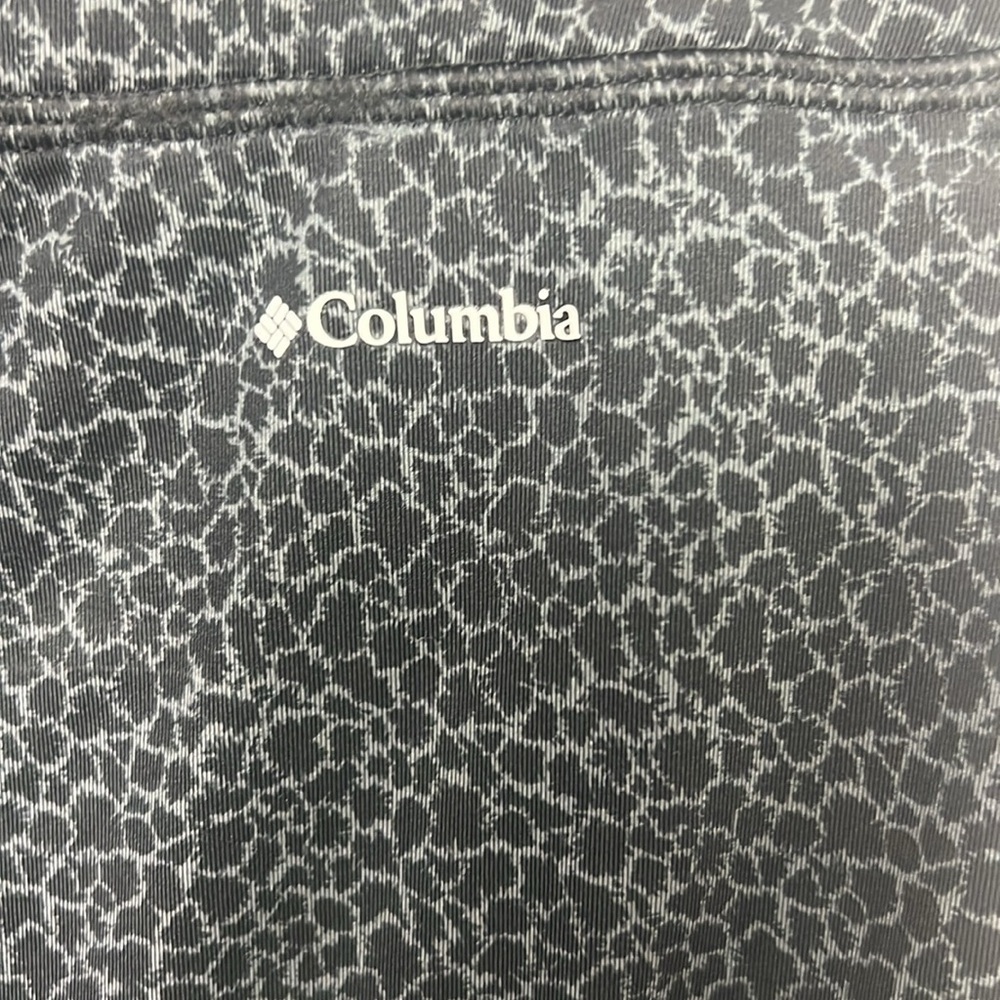76. Columbia Whispering Lakes Skort Skirt, Black Gray Animal Active, UPF 50 Sz S - Picture 3 of 9